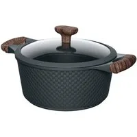 RESTO Kitchenware Bratentopf Ran, Kochtopf antihaftbeschichtet und spülmaschinenfest, Aluminiumguss (2-tlg), Geeignet für alle Herdarten, auch Induktion, im Geschenkkarton