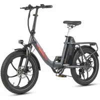 Vankel E-Bike Klapprad Faltbares E-Bikes E-Fahrrad Damen u. Herren 960WH Pedelec 48V 150 km, Kettenschaltung, Heckmotor, 960 Wh, 20x3'' Klapprad, Pedelec E-Citybike mit Tiefeinstieg, faltbar, E-bikes