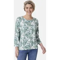STOOKER WOMEN 3/4-Arm-Shirt CARLY T-Shirt 3/4-Arm Loose Fit Shirt Rundhals 3/4 Arm für Damen