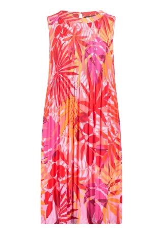 Betty Barclay - Plisseekleid red/pink - Gr. - 44