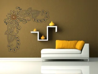 Wandtattoo "Ornament aufkleber Miandra"