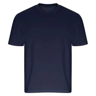 Ecologie - T-Shirt für Herren/Damen Unisex, recyceltes Material, Übergroß (Marine)