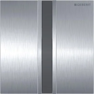 Geberit Abdeckplatte HyTronic Urinal Sigma50 für Urinal-Steuerung ab 2009 chrom gebürstet 241926GH1
