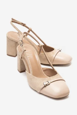Desia Slingback Pumps mit runder Zehenpartie (Damen)