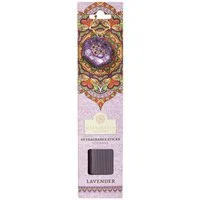 Marrakesch Orient & Mediterran Interior Räucherstäbchen Indische Räucherstäbchen Lavendel handgemacht aus Naturmaterial 26 cm (1-St), Handarbeit