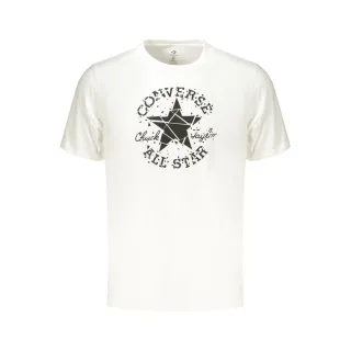 Converse Weißes Baumwoll-Herren-T-Shirt