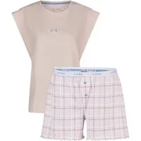 By Louise Shorty Sommerlicher Damen Pyjama kurz (2 tlg) Baumwolle