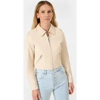 RICANO Lederjacke Mia Hochwertiges Lamm-Nappa Leder