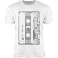 Neverless Print-Shirt Herren T-Shirt Retro Motiv 80er Jahre Mixtape Kassette Oldschool mit Print