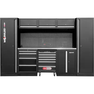 KS TOOLS Werkstatt-Schranksystem, gerade, 3240 x 500 mm - 866.6205