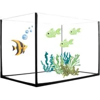 GarPet Aquarium Aquarium Becken rechteckig standard Größen Glas Aquariumbecken