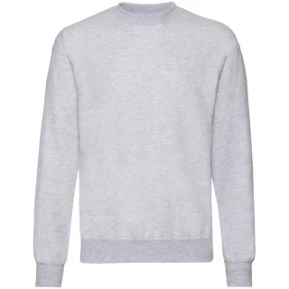 Fruit of the Loom - "Classic" Sweatshirt Eingesetzt für Herren/Damen Unisex (Grau meliert)