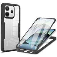 betterfon Handyhülle für Xiaomi Redmi Note 14 4G TPU Schutzcase, 2-teiliges 360 Grad Case mit Rundumschutz und Displayschutz