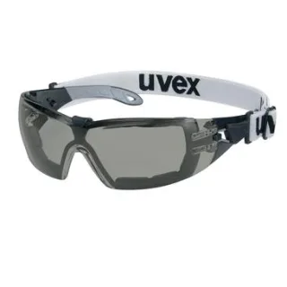 uvex Bügelbrille pheos guard schwarz/grau - 9192181
