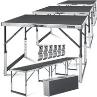 KESSER Tapeziertisch, Multifunktionstisch Profi 3- teilig, 100 60 cm
