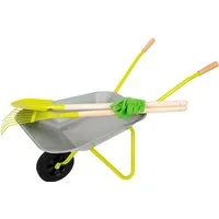 Small Foot Schubkarre, (Set, 4-tlg), für Kinder, mit Gartenwerkzeug