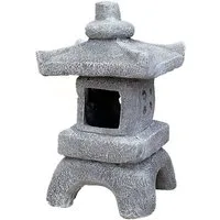 Stone and Style Gartenfigur Pagode Asiatische Laterne