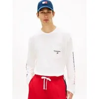Tommy Jeans Langarmshirt RELAXED FIT mit Print