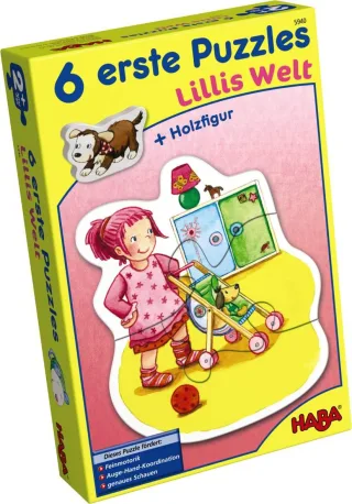 Haba 5940 - 6 erste Puzzle: Lillis Welt