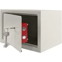 FIVMEN Tresor Safe Möbeltresor mit Doppelbartschloss Wandtresor Büroschränke (31 x 20 x 20cm / 35 x 31 x 50cm), Aufhängbar, mit 2 Schlüssel, Für Wohnwagen Schränke Büroschränke