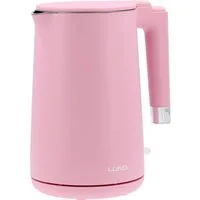 Lund Reise-Wasserkocher Wasserkocher 1,5 l, 2200W COOL-TOUCH, rosa, 2200 W