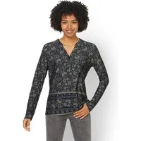 heine T-Shirt Druck-Shirt Langarm