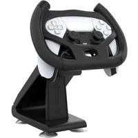 AURIVION Lenkradhalter für Sony PS5 Controller für Rennspiele Controller (Set, 1 St., Gaming Lenkrad Halter mit Multi-Achsen Steuerung)