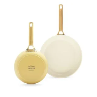 GreenPan Padova Reserve 2Tlg Bratpfannenset 20+26cm Gelb