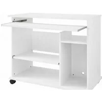 bv-vertrieb Computertisch Computertisch mit Tastatur- & Druckerauszug, PC-Schreibtisch, Tastatur und - Druckerauszug