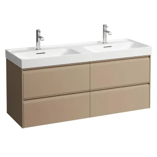 LAUFEN Waschtischunterchrank MEDA 448x1284x515 4 Schubl integ. H4216440114651