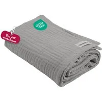 Babydecke Musselintuch für Babys 80x80cm, 100% Musselin-Baumwolle, Clinotest, waschbare Mulltücher ohne Einlaufen - saugstarke Baby Spucktücher
