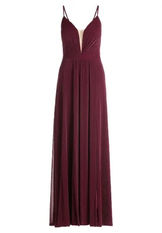 VM by Vera Mont - Abendkleid red/silver - Gr. - 36