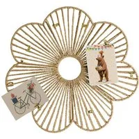 vertbaudet Messlatte Kinderzimmer Foto-Pinnwand BLUME, aus Papierfaser