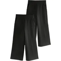 Next Jerseyhose Jersey-Hose mit weitem Bein, 2er-Pack (2-tlg)