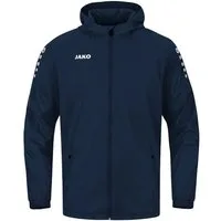 Jako Allwetterjacke Team 2.0 Allwetterjacke Kids Dunkel (1-St) Kapuze