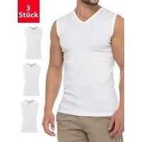 celodoro Unterhemd Herren Business Muskelshirt V-Neck (3er Pack) Muscle Shirt