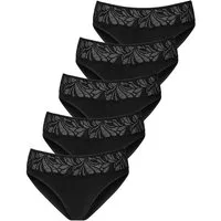 Vivance by Lascana Jazz-Pants Slips (5er-Pack) aus elastischer Baumwoll-Qualität