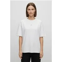 HUGO T-Shirt Signature normale Passofrm, Rundhals
