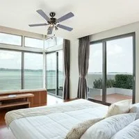 Qazqa Deckenventilator Mistral