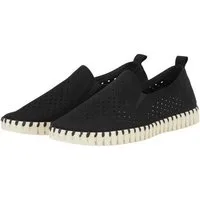 Ilse Jacobsen TULIP140MEN Slipper Plateausohle, atmungsaktive Mikrofaser, hoher Tragekomfort