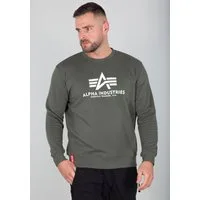Alpha Industries Sweatshirt Basic Sweater Baumwollmischung, regular fit