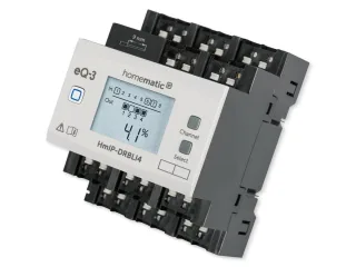 HOMEMATIC IP Smart Home 154362A0 Jalousieaktor für Hutschienenmonatege, 4-fach