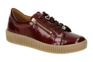 Gabor 73.339.95 Damen Sneaker bordo (gold) mit Best Fitting-System