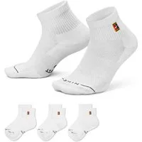 Nike Sportsocken U NK ED ELVD ANK 3P TENNIS 144 für Erwachsene