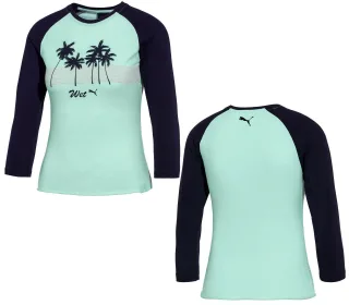 Puma x Fenty Bay Raglan-T-Shirt – Damen