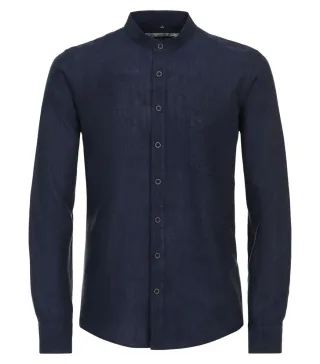 CASAMODA - Freizeithemd Casual Fit blau - Gr. - M