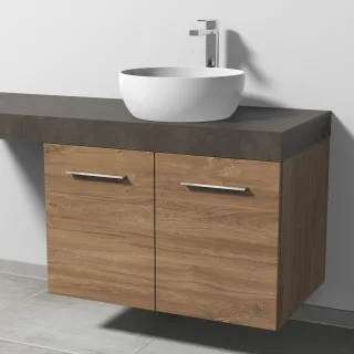 Sanipa Waschtischunterbau mit Türen 2morrow (G2363) 510x800x520 Eiche-Kansas, G236359 G236359