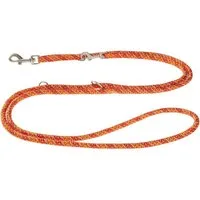 Wolters Hundeleine Führleine Everest extra lang rot-orange/orange