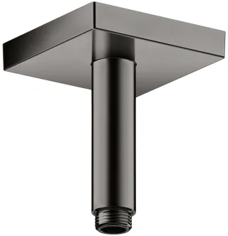 Hansgrohe Decken-Anschlussstück Axor DN15 100mm eckig, polished black chrome, 26437330 26437330