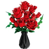 Woma WOMA Rote Rosen Blumenstrauß Bausteine W11156 Spielbausteine